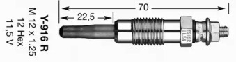 Свеча накаливания NGK 2785